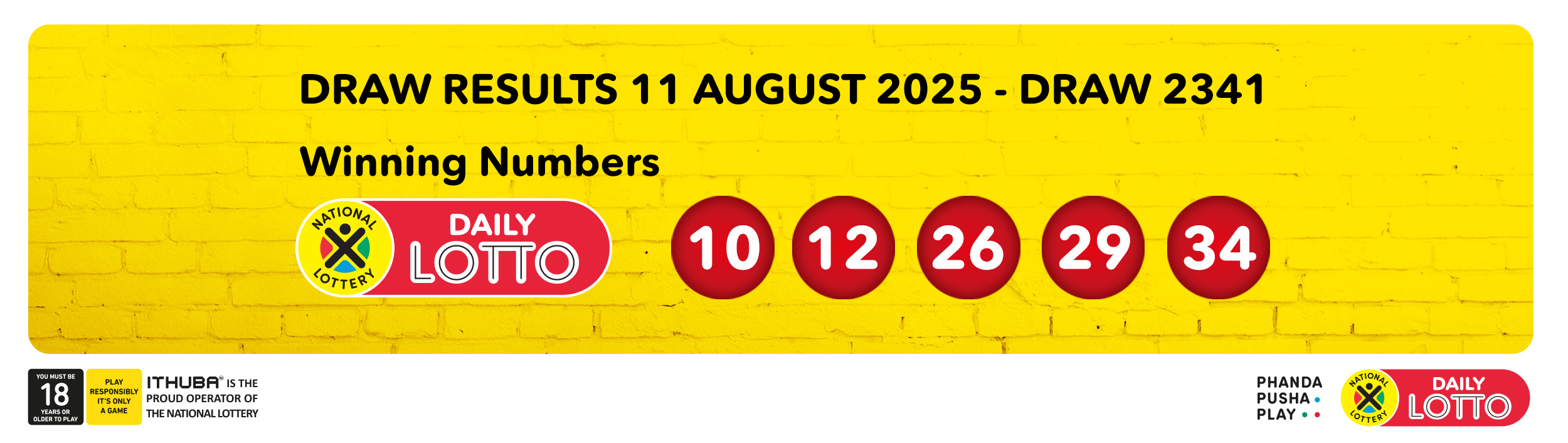 Daily Lotto Banner